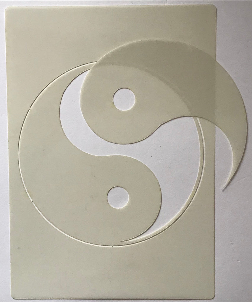 Yin & Yang A4 stencil kit