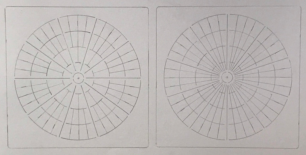 Mandala making stencils set of x2 - set 2