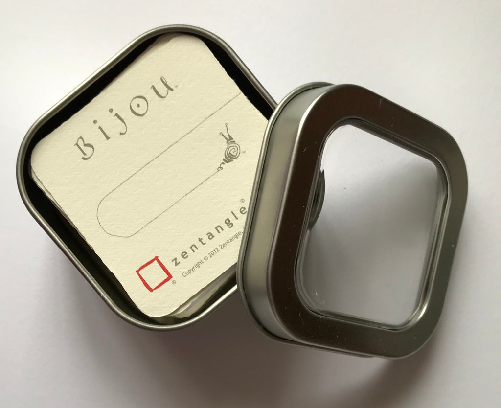 Square aluminium tin for Bijou Tiles