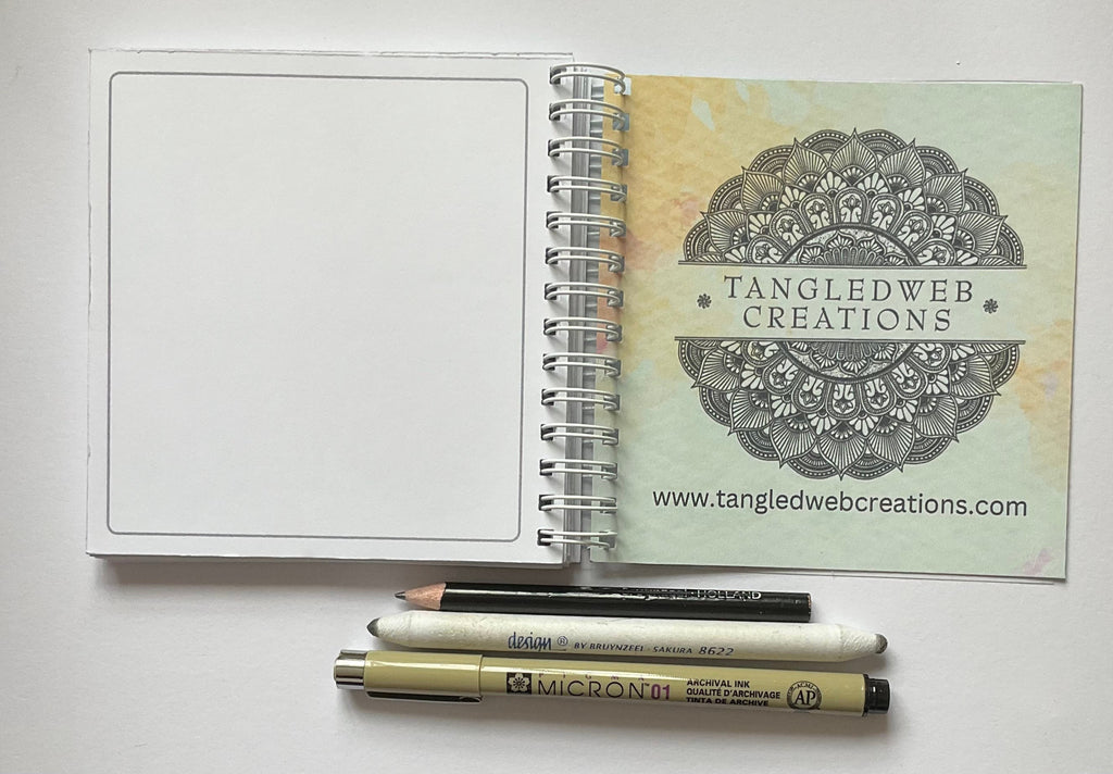 Monthly challenge Journal for Tangling - Medium size