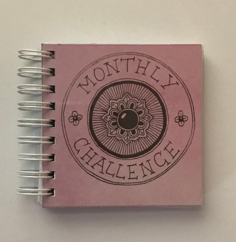Monthly challenge journal kit for Bijou Tangling