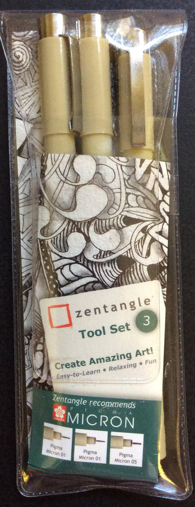 Zentangle 3 piece Tool set
