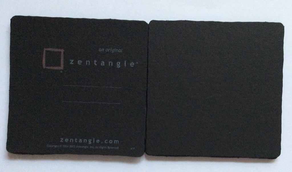 Zentangle pack 20 Black Tiles