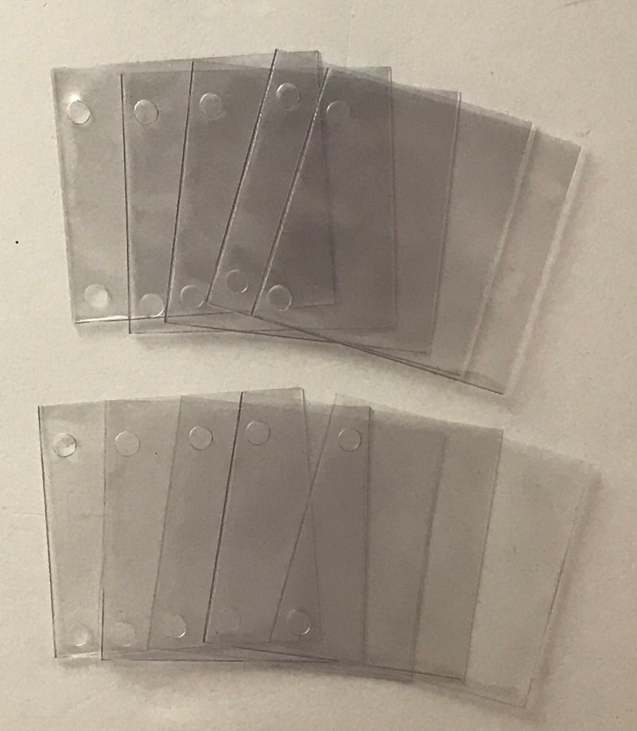 Artist Trading Cards or Pocket Letters clear plastic sleeves refill pack