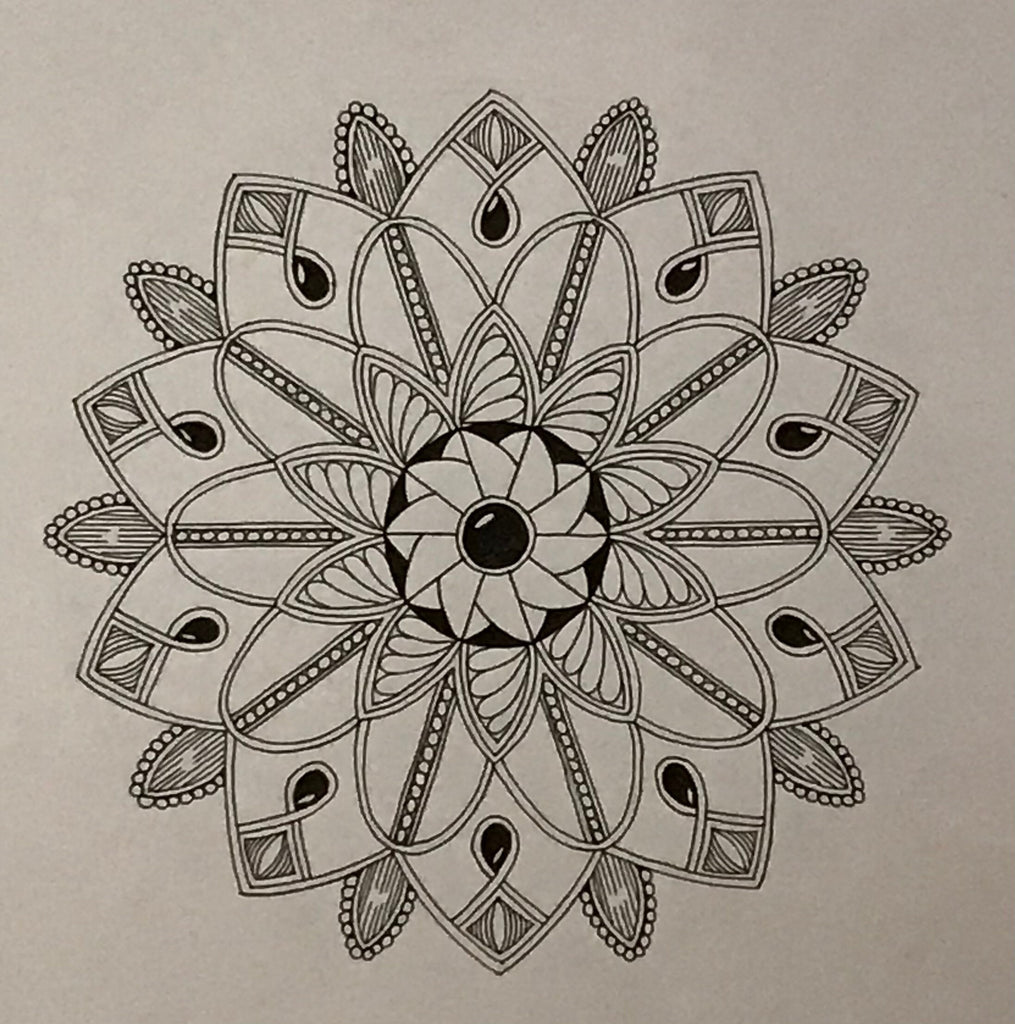 5” Mandala making stencil