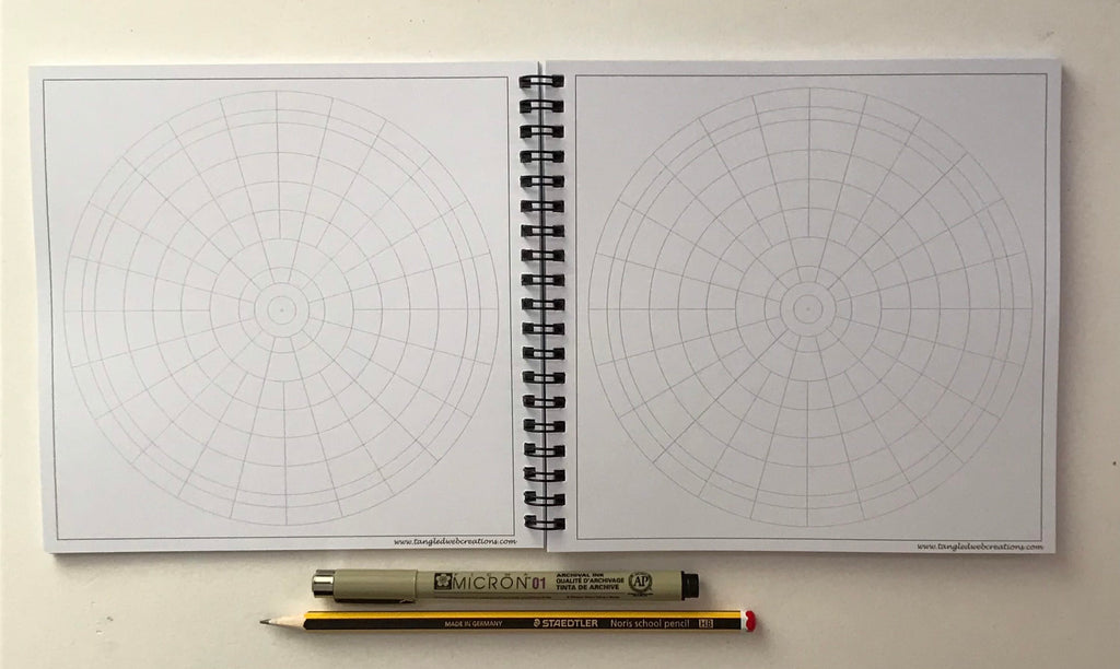 Mandala workbook, pen & pencil kit