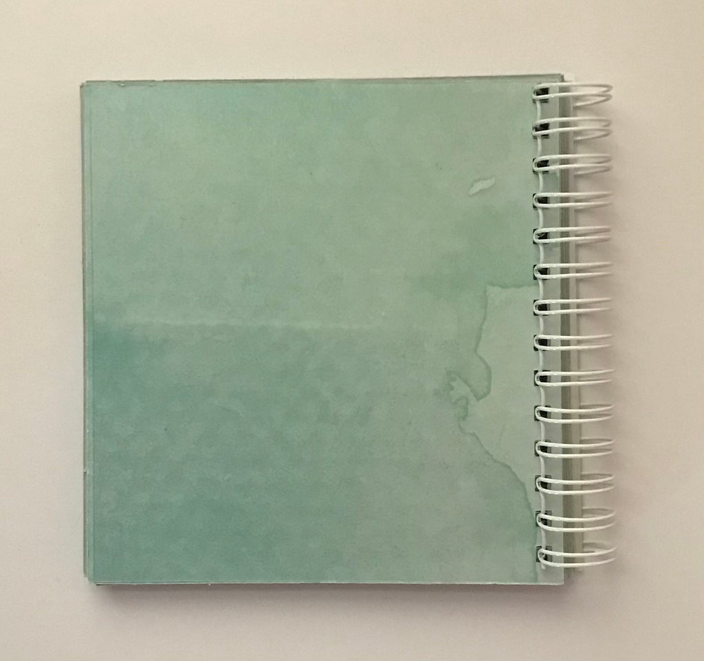 Monthly challenge journal with light grey card - Medium size