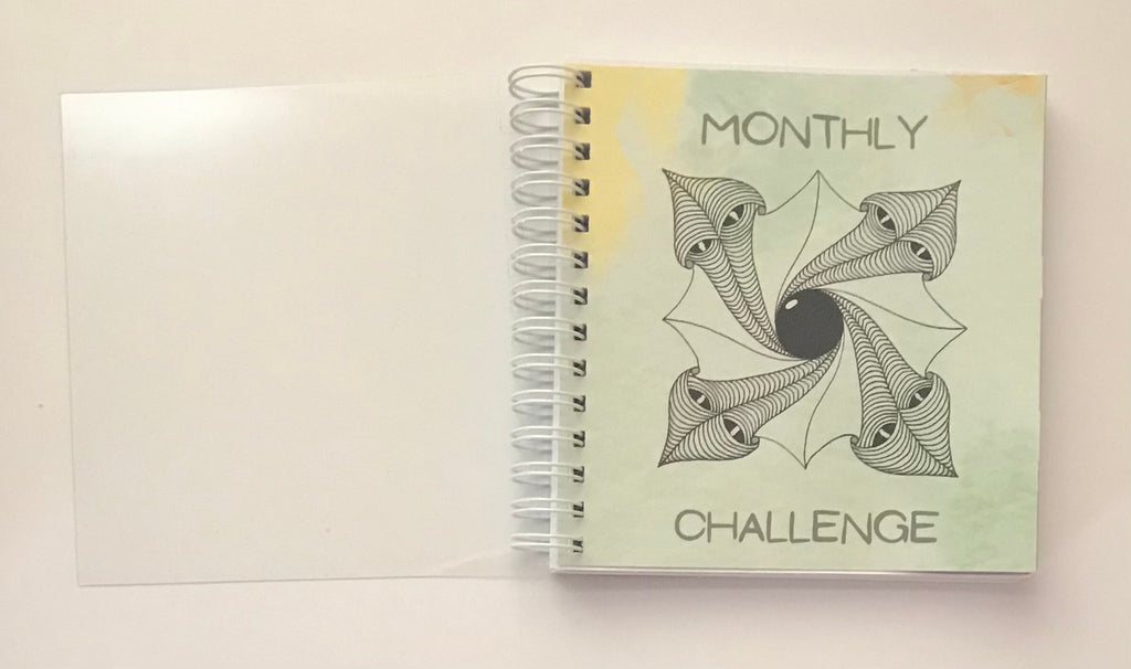 Monthly challenge Journal for Tangling - Medium size