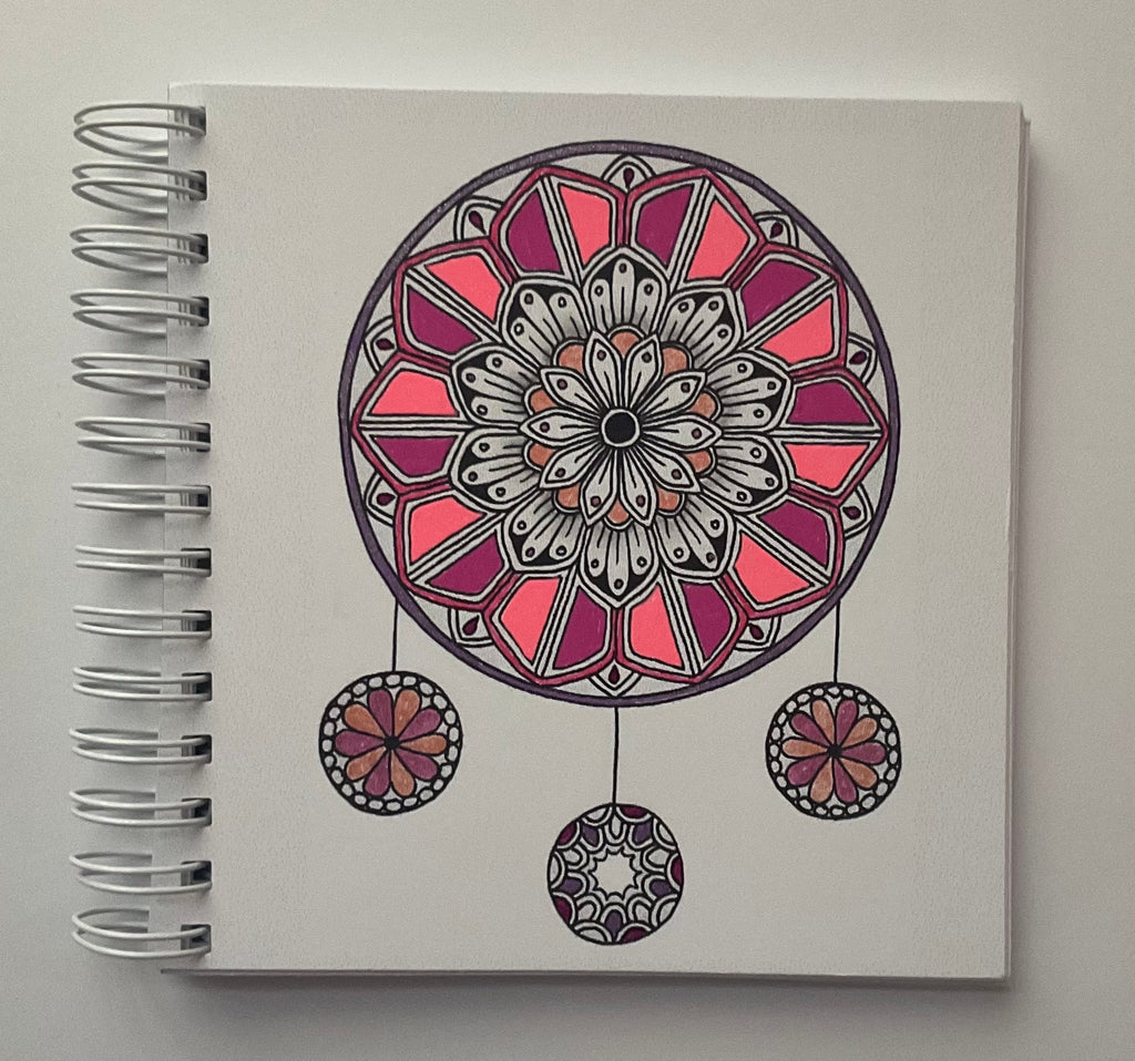 Mini mandala colouring book - volume 2